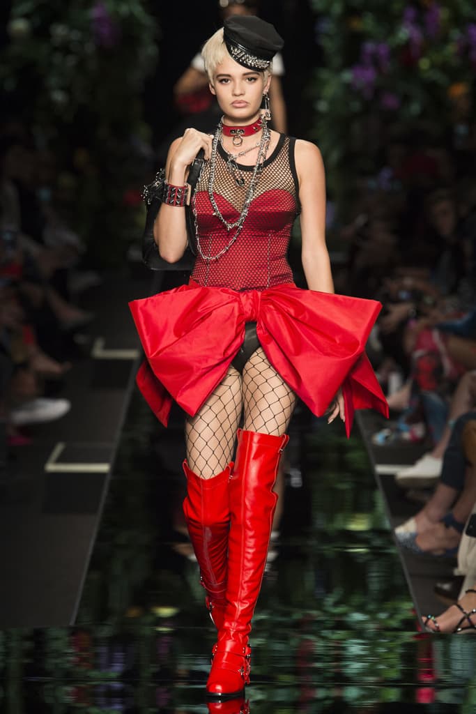 Moschino Spring Summer 2018 Collection Jeremy Scott Milan Fashion Week My Little Pony Design Joan Smalls Adwoa Aboah Kaia Gerber Taylor Hill Bella Gigi Hadid