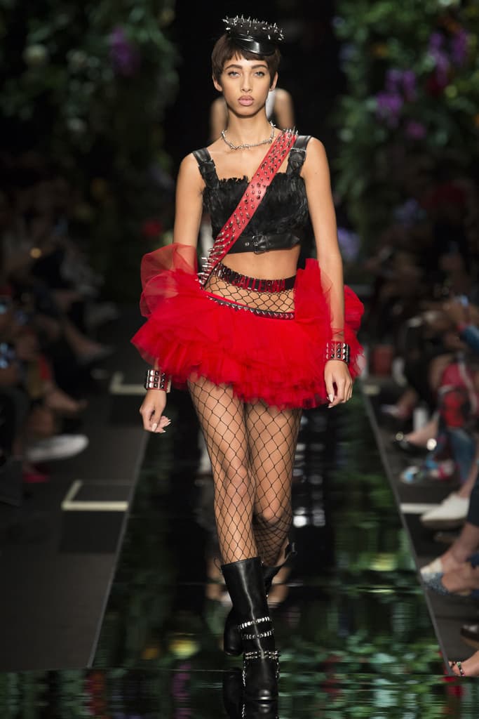 Moschino Spring Summer 2018 Collection Jeremy Scott Milan Fashion Week My Little Pony Design Joan Smalls Adwoa Aboah Kaia Gerber Taylor Hill Bella Gigi Hadid