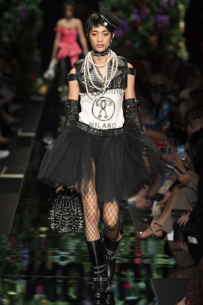 Moschino Spring Summer 2018 Collection Jeremy Scott Milan Fashion Week My Little Pony Design Joan Smalls Adwoa Aboah Kaia Gerber Taylor Hill Bella Gigi Hadid