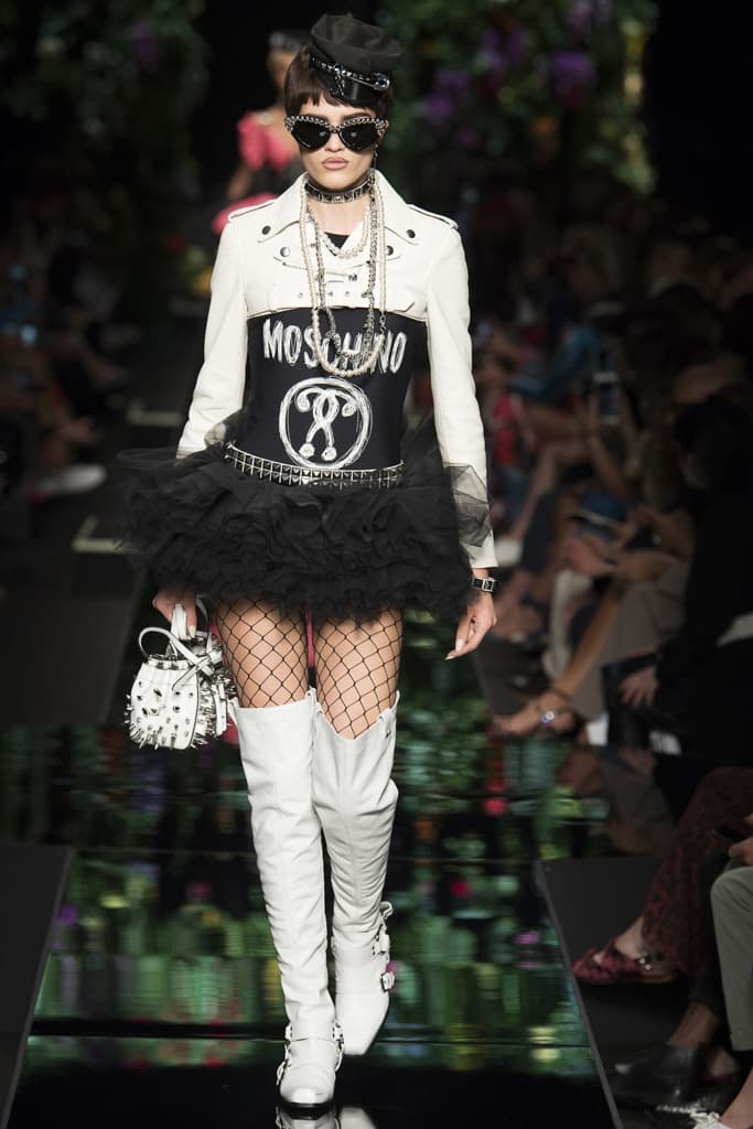 Moschino Spring Summer 2018 Collection Jeremy Scott Milan Fashion Week My Little Pony Design Joan Smalls Adwoa Aboah Kaia Gerber Taylor Hill Bella Gigi Hadid