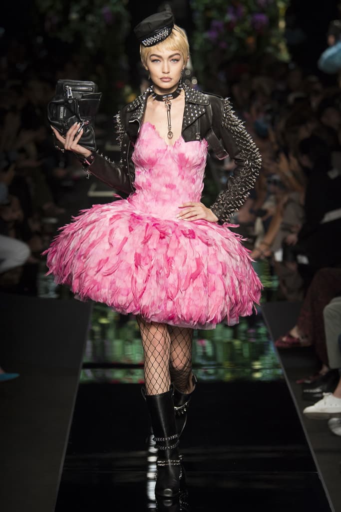 Moschino Spring Summer 2018 Collection Jeremy Scott Milan Fashion Week My Little Pony Design Joan Smalls Adwoa Aboah Kaia Gerber Taylor Hill Bella Gigi Hadid