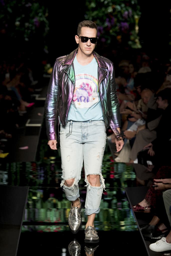 Moschino Spring Summer 2018 Collection Jeremy Scott Milan Fashion Week My Little Pony Design Joan Smalls Adwoa Aboah Kaia Gerber Taylor Hill Bella Gigi Hadid