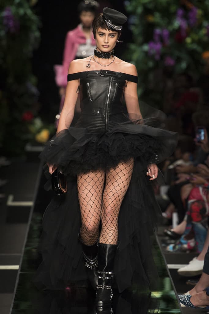 Moschino Spring Summer 2018 Collection Jeremy Scott Milan Fashion Week My Little Pony Design Joan Smalls Adwoa Aboah Kaia Gerber Taylor Hill Bella Gigi Hadid