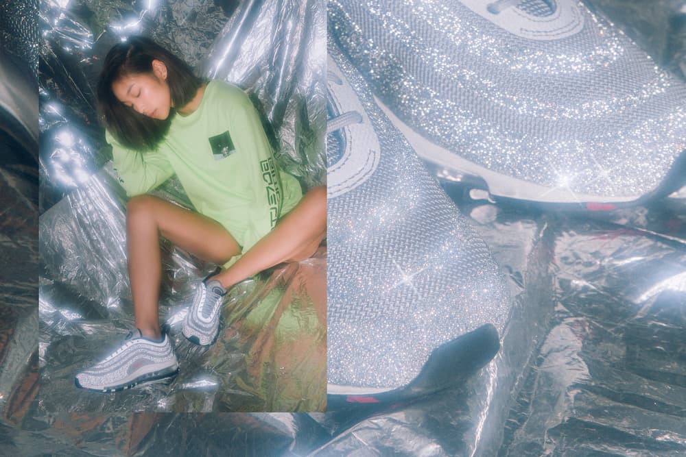 Swarovski Nike Air Max 97 LX Editorial Crystal HYPEBAE 55000 Silver Bullet