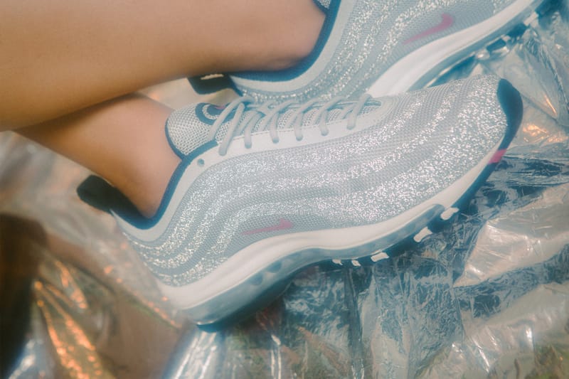 swarovski air max 97 silver