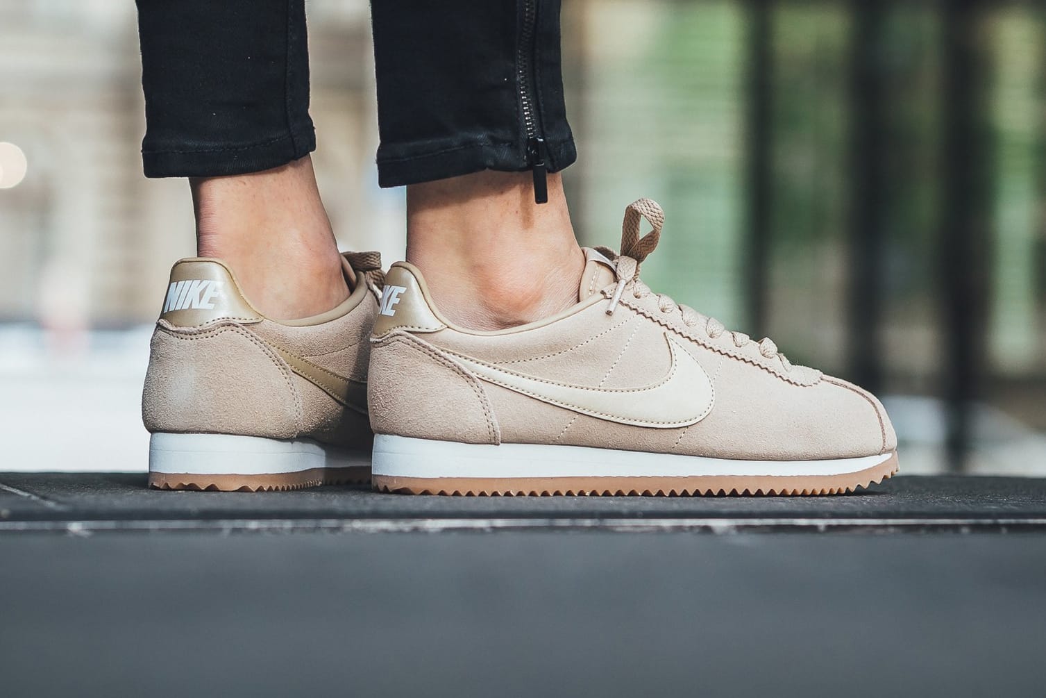 all suede nike cortez