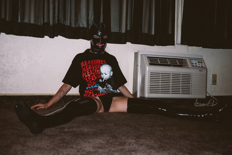 pleasures alex james fw17 lookbook fetish