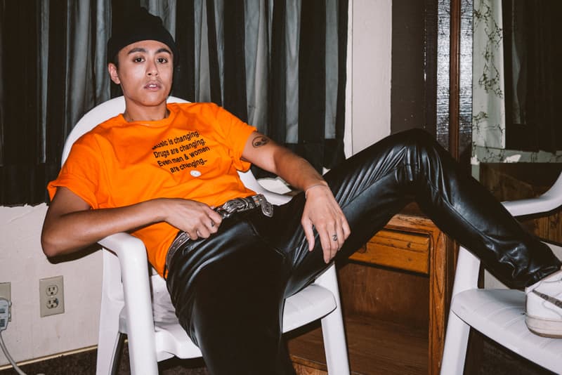 pleasures alex james fw17 lookbook fetish