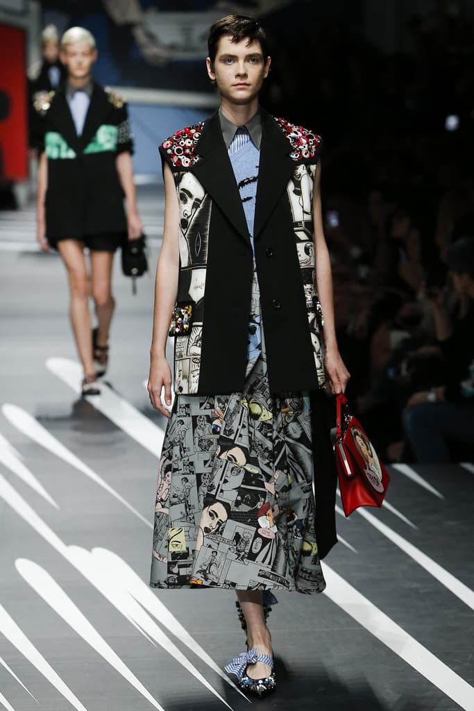 Prada Spring Summer 2018 Collection Milan Fashion Week Business Chic Modern Edgy