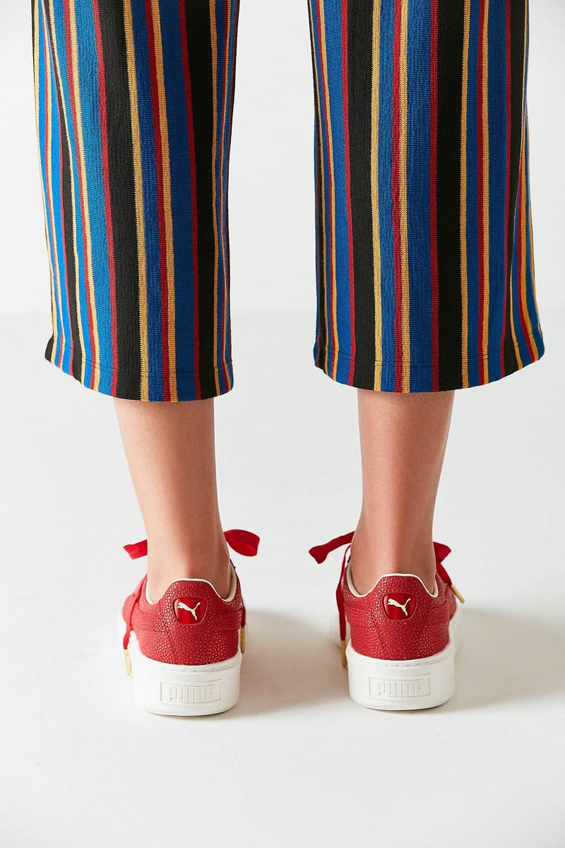 PUMA Basket Platform Lux Red