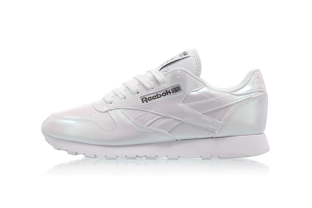 This Reebok Leather Is Pearly White |