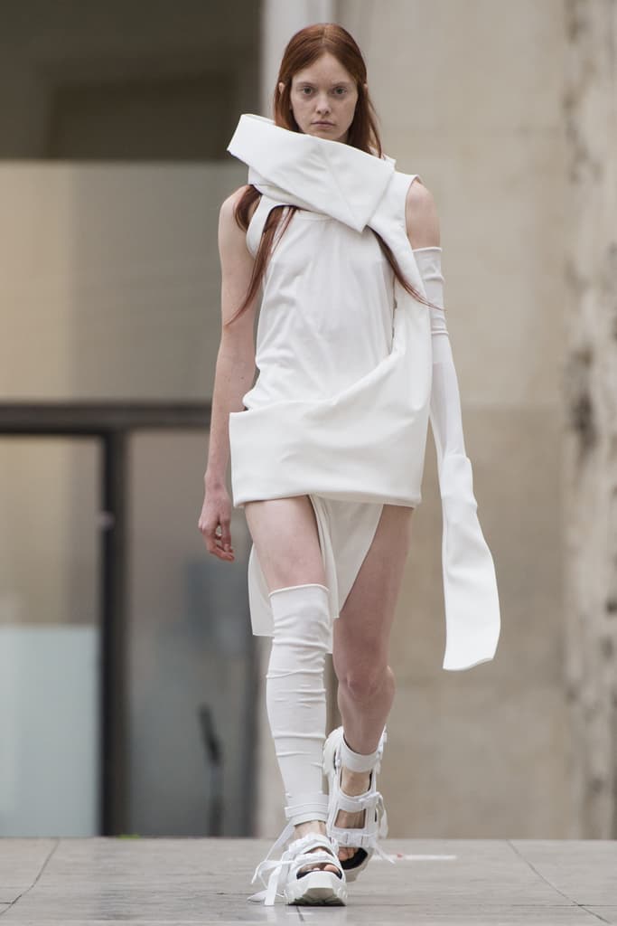 Rick Owens Spring Summer 2018 Show Paris Fashion Week Palais De Tokyo Runway Show Social Commentary Environmental Social Color Palette