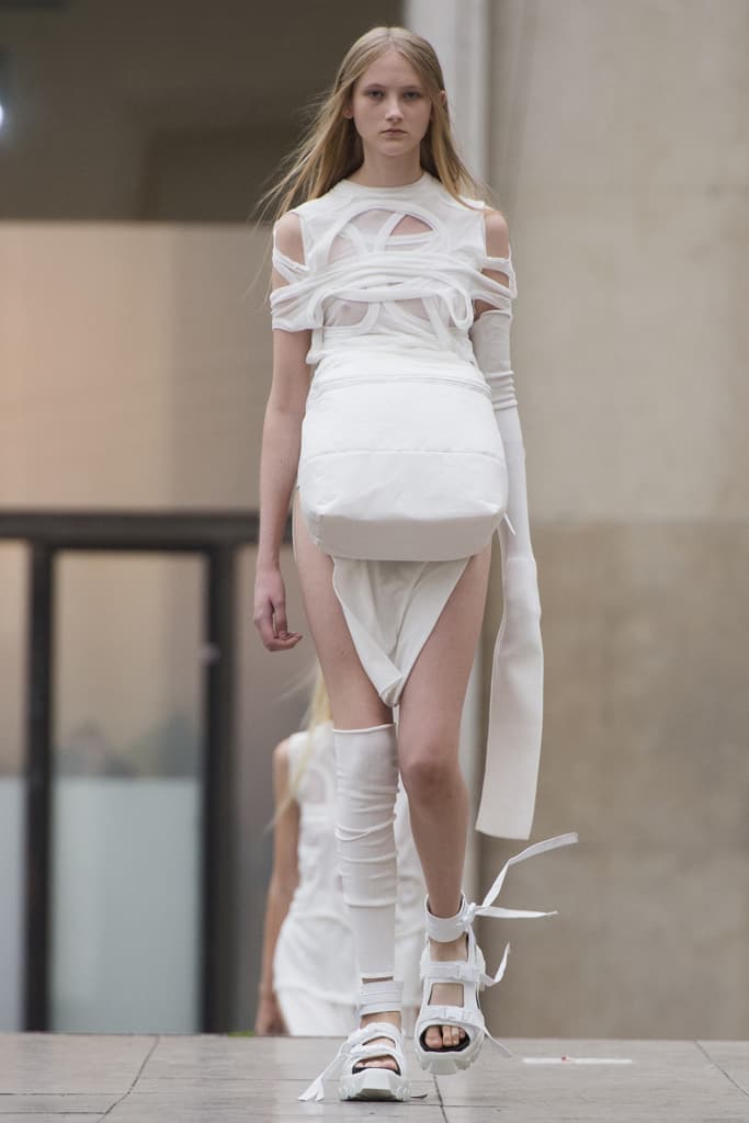 Rick Owens Spring Summer 2018 Show Paris Fashion Week Palais De Tokyo Runway Show Social Commentary Environmental Social Color Palette