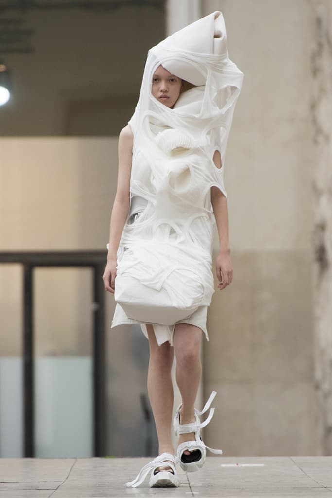 Rick Owens Spring Summer 2018 Show Paris Fashion Week Palais De Tokyo Runway Show Social Commentary Environmental Social Color Palette