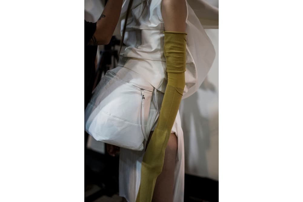 Rick Owens Spring Summer 2018 Backstage Show Photography BTS Behind The Scenes Paris Fashion Week Michele Lamy Social Commentary