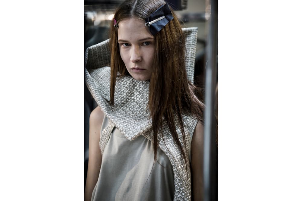 Rick Owens Spring Summer 2018 Backstage Show Photography BTS Behind The Scenes Paris Fashion Week Michele Lamy Social Commentary