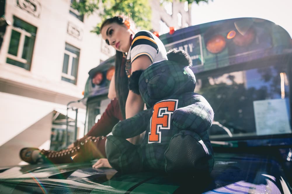 Rihanna Fenty PUMA University Bus Pop-Up Mobile
