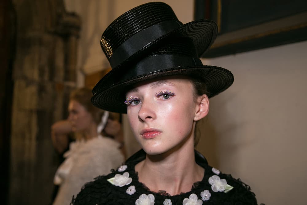 Ryan Lo London Fashion Week backstage spring summer 2018