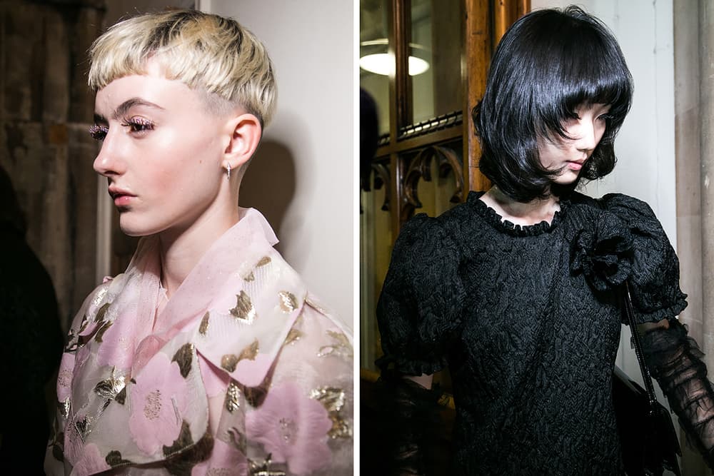 Ryan Lo London Fashion Week backstage spring summer 2018