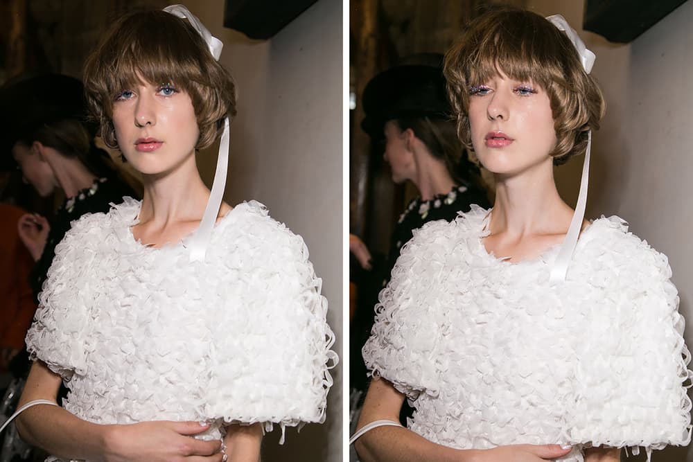Ryan Lo London Fashion Week backstage spring summer 2018