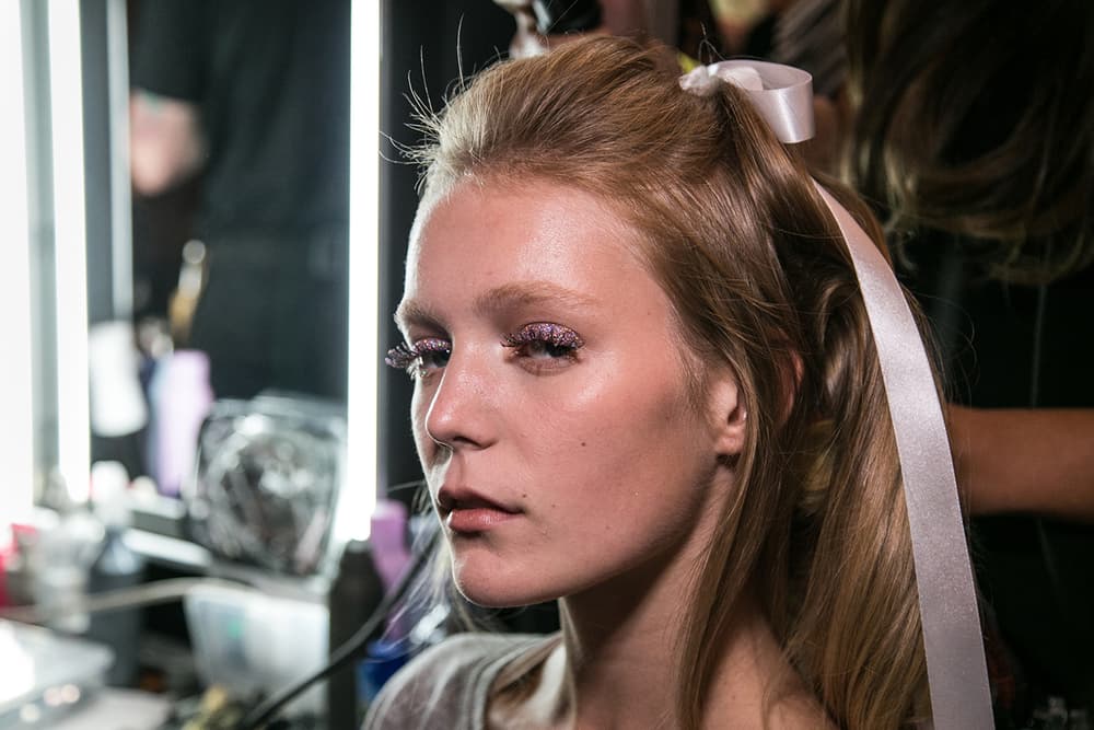 Ryan Lo London Fashion Week backstage spring summer 2018