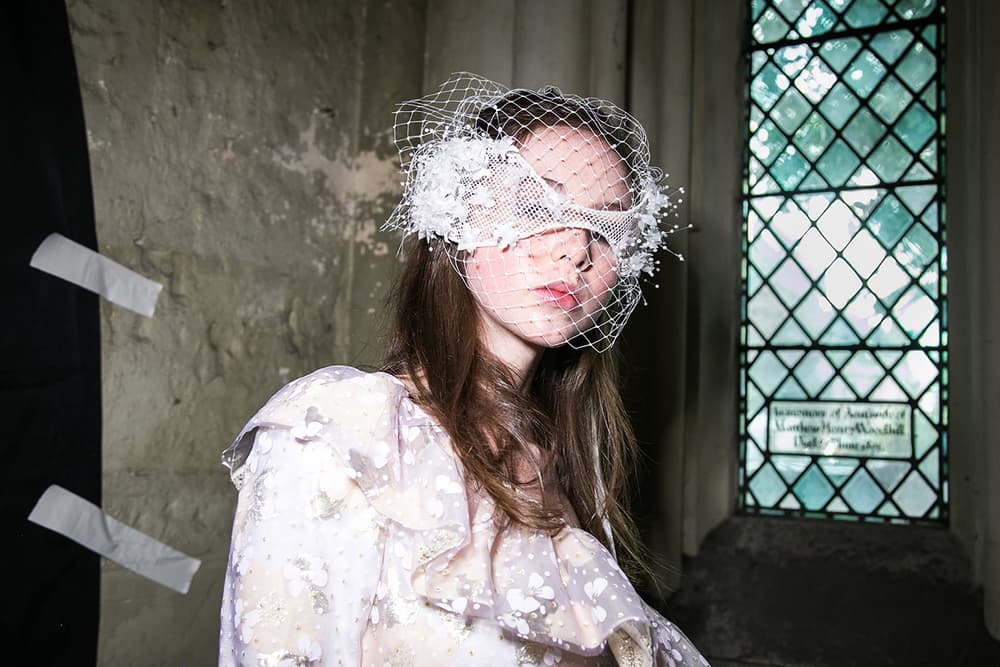 Ryan Lo London Fashion Week backstage spring summer 2018