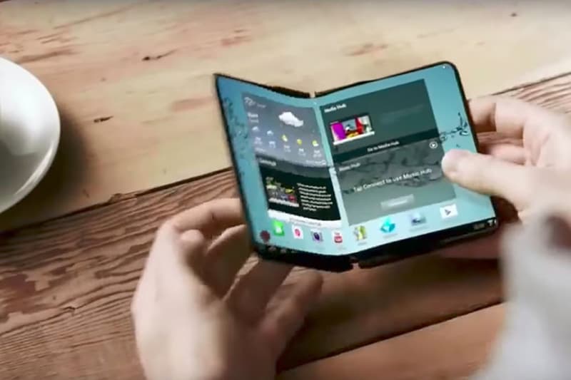 Samsung Phone iPhone X Folding Screen Technology Smartphone Development Video