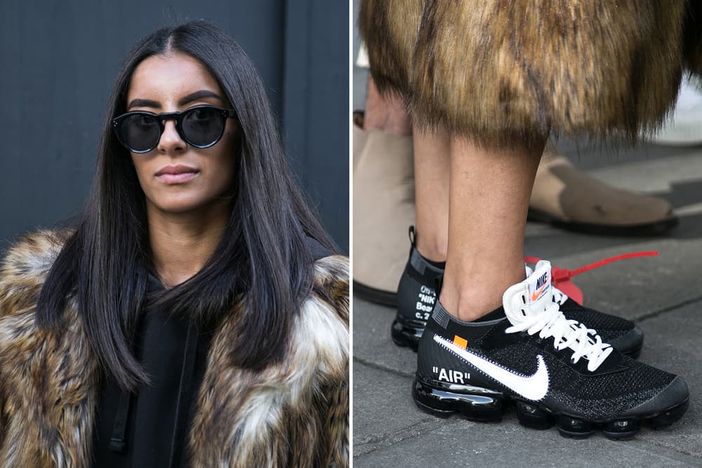 london fashion week lfw streetsnaps gucci chanel stone island umbro virgil abloh