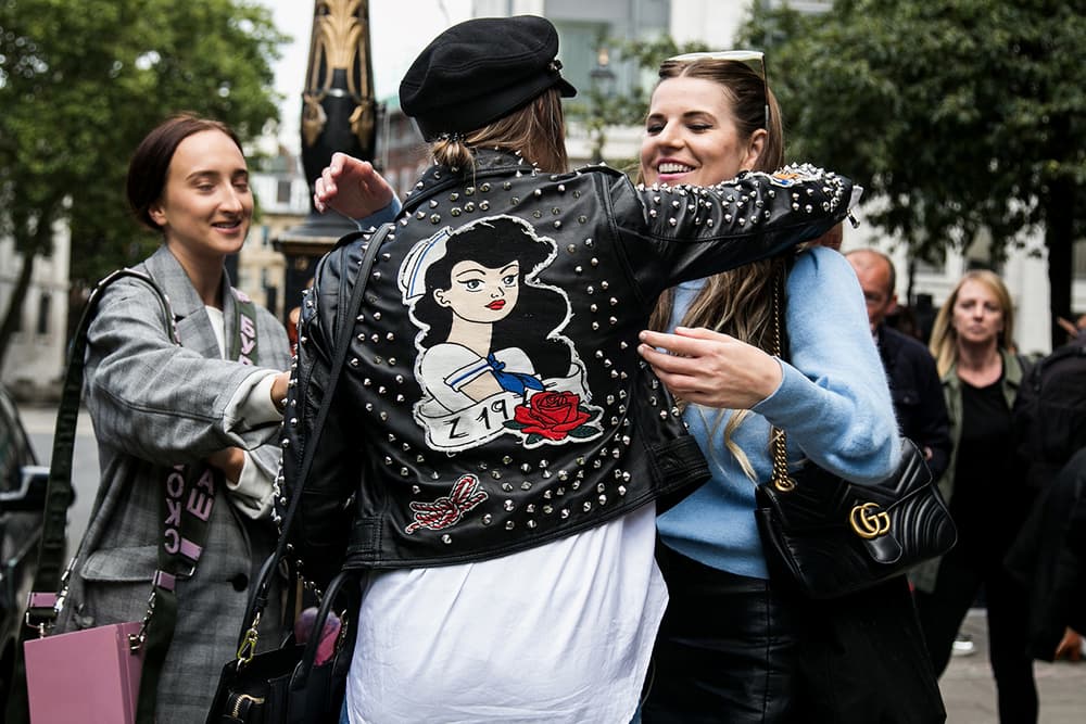 london fashion week lfw streetsnaps gucci chanel stone island umbro virgil abloh