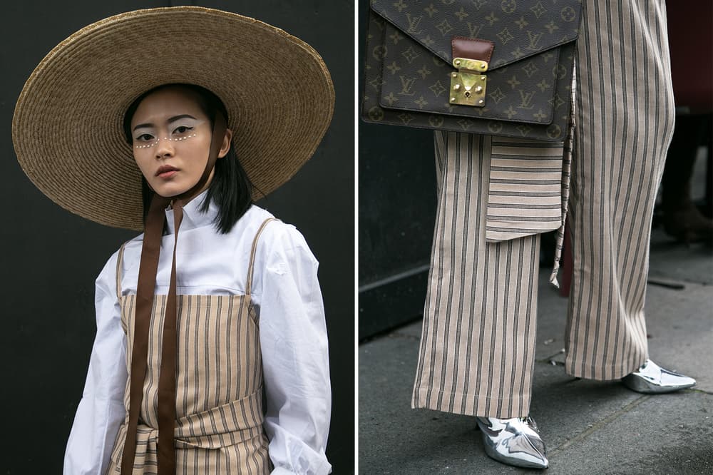 London Fashion Week Street Style streetsnaps off-white gucci moncler nike