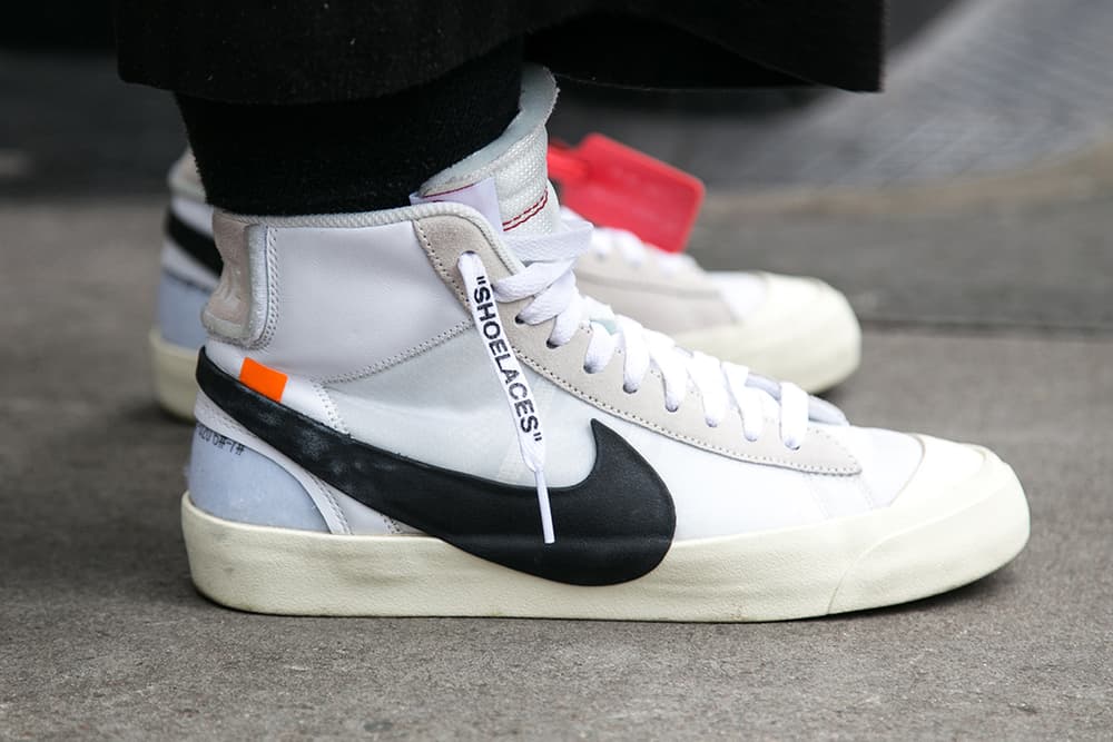 London Fashion Week Street Style streetsnaps off-white gucci moncler nike