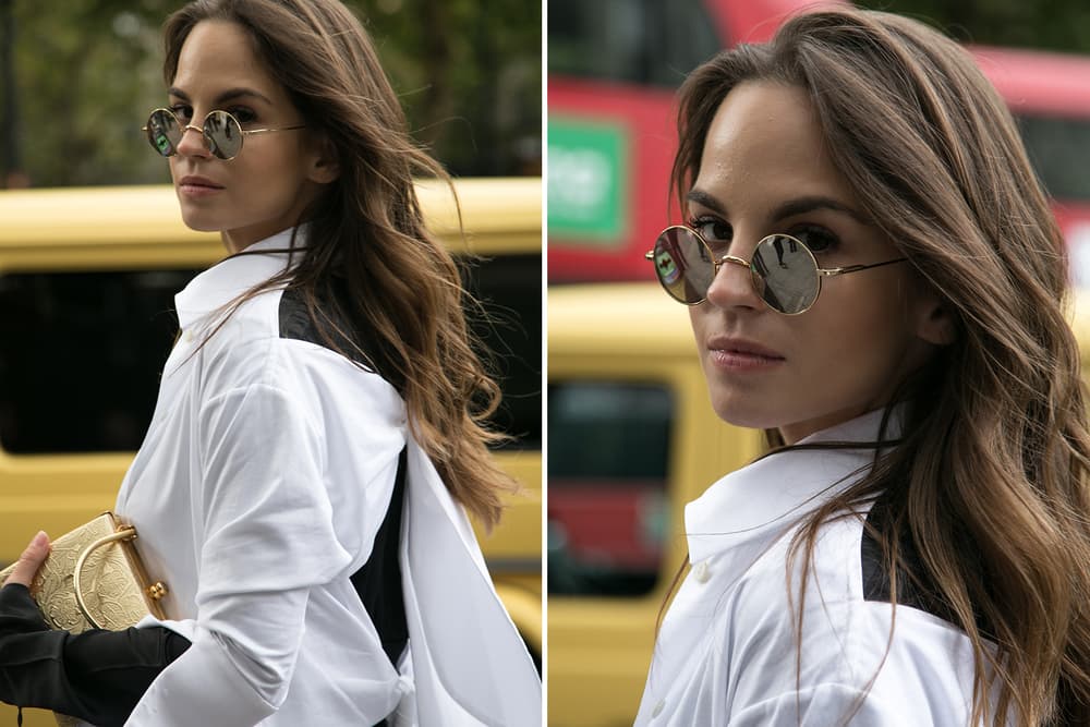 London Fashion Week Street Style streetsnaps off-white gucci moncler nike