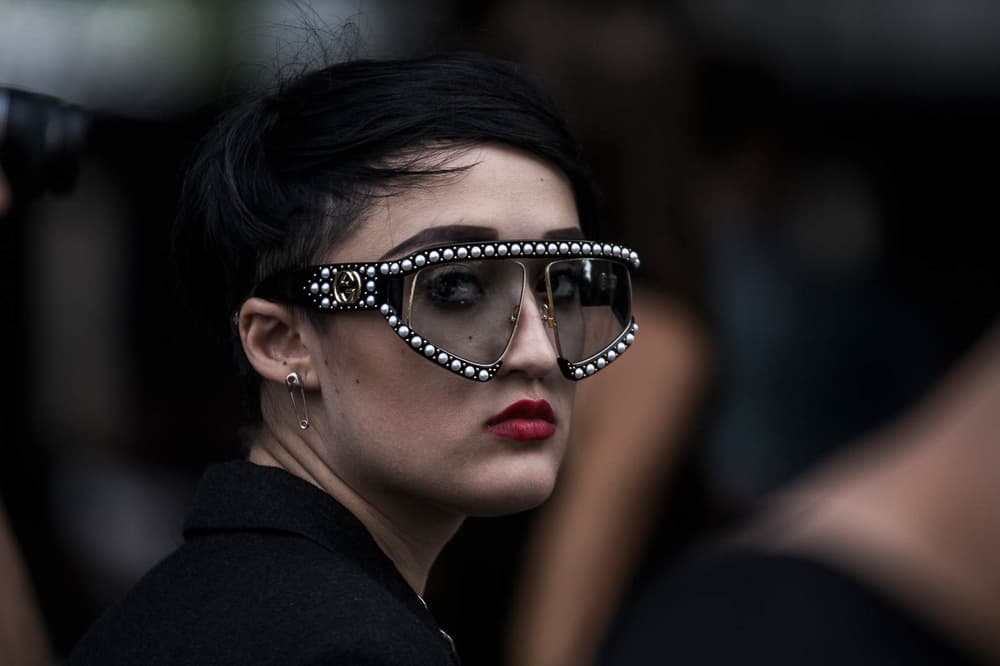 Milan Fashion Week Streetsnaps Gucci Balenciaga Sita