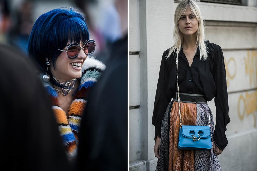 Milan Fashion Week Streetsnaps Gucci Balenciaga Sita