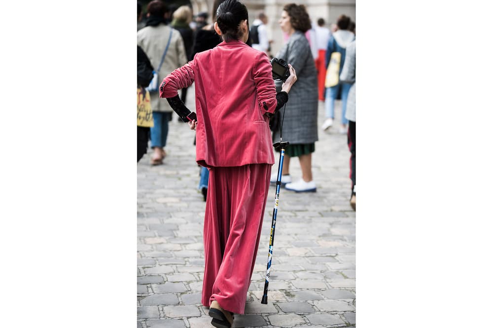 Paris Fashion Week Streetsnaps Sita Abellan Irene Kim Aimee Song Loewe Gucci Lacoste PFW 2018 Spring Summer