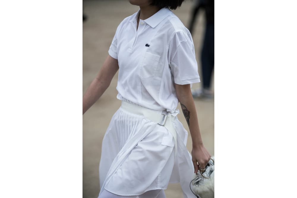 Paris Fashion Week Streetsnaps Sita Abellan Irene Kim Aimee Song Loewe Gucci Lacoste PFW 2018 Spring Summer
