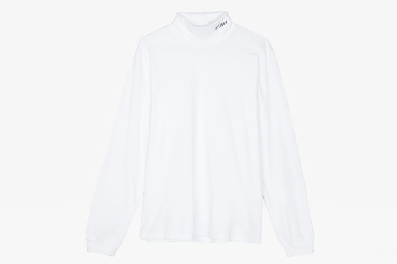 stussy white sweater
