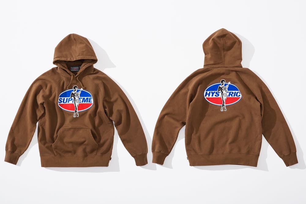 Supreme HYSTERIC GLAMOUR Lookbook Collection 2017 Fall Winter Fur Jacket Fuck You Mug Duvet Pillow