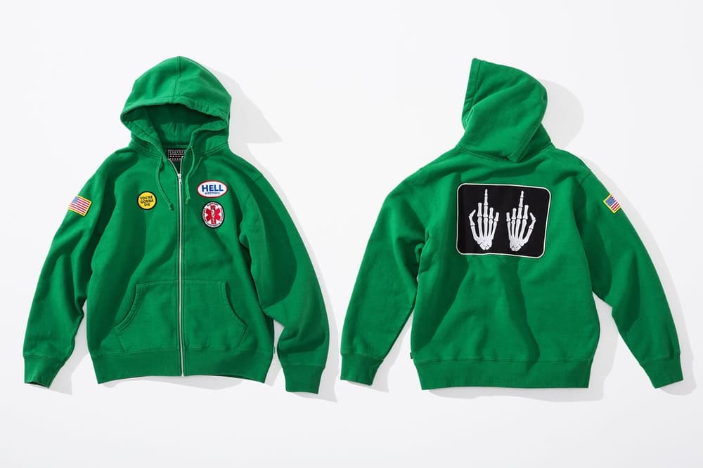 Supreme HYSTERIC GLAMOUR Lookbook Collection 2017 Fall Winter Fur Jacket Fuck You Mug Duvet Pillow