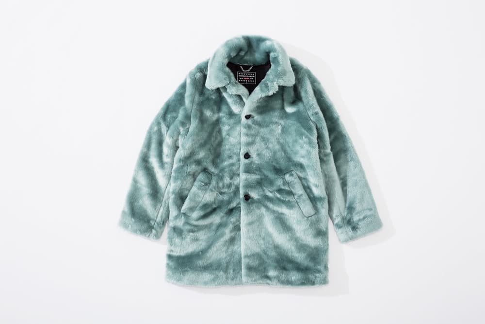 Supreme HYSTERIC GLAMOUR Lookbook Collection 2017 Fall Winter Fur Jacket Fuck You Mug Duvet Pillow