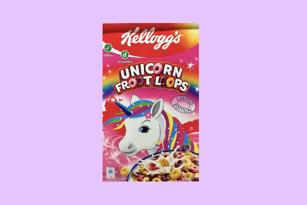 Unicorn Froot Loops Cereal Kellogg's
