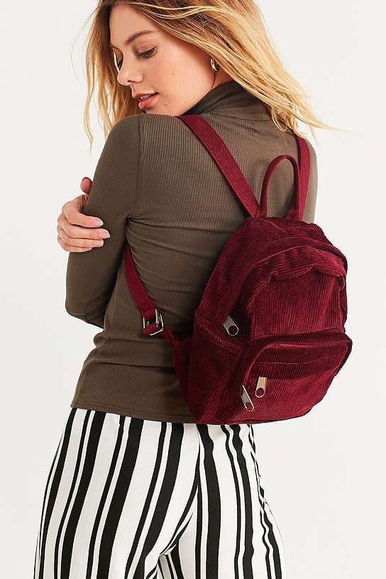 urban outfitters velvet backpack