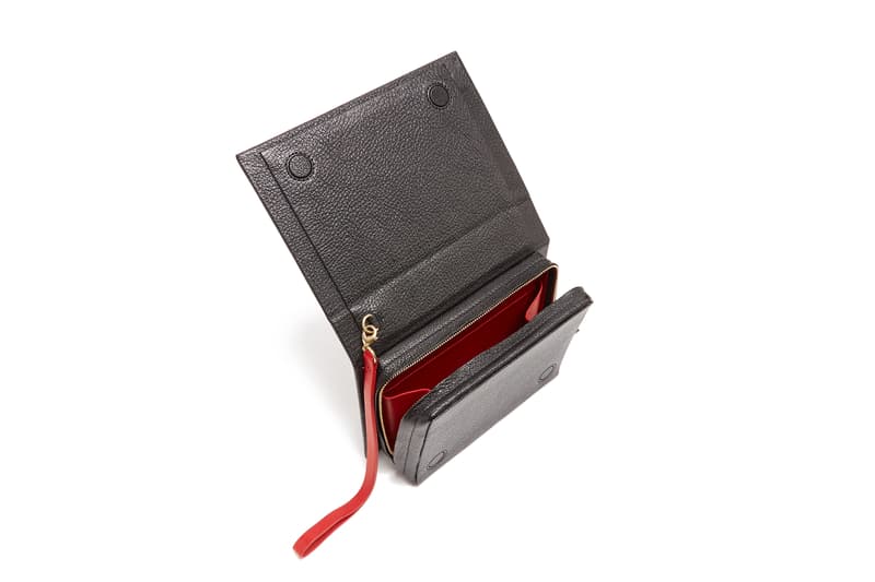 Vetements Ulrich Leather Book Clutch