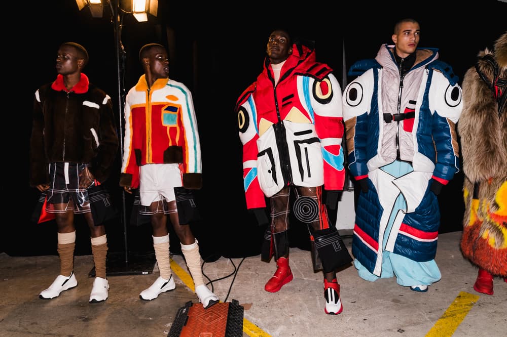 VFILES Backstage NYFW New York Fashion Week Runway Spring 2018 Ready To Wear Season 9