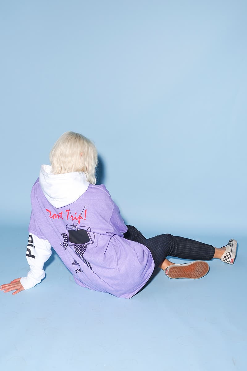 X-Girl Jungles Jungles 2017 Collaboration Japan US Lookbook Collection T-shirt Hoodie