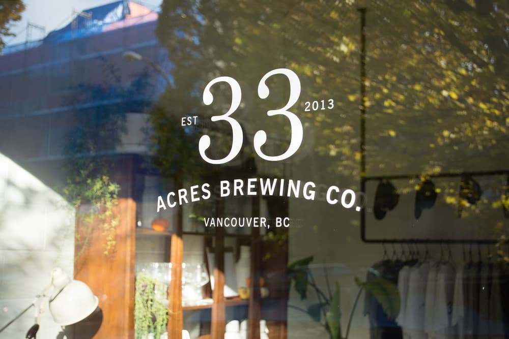 33 Acres Brewing Company Vancouver Canada Brunch Coffee Craft Beer Avocado Toast Eggs Benedict