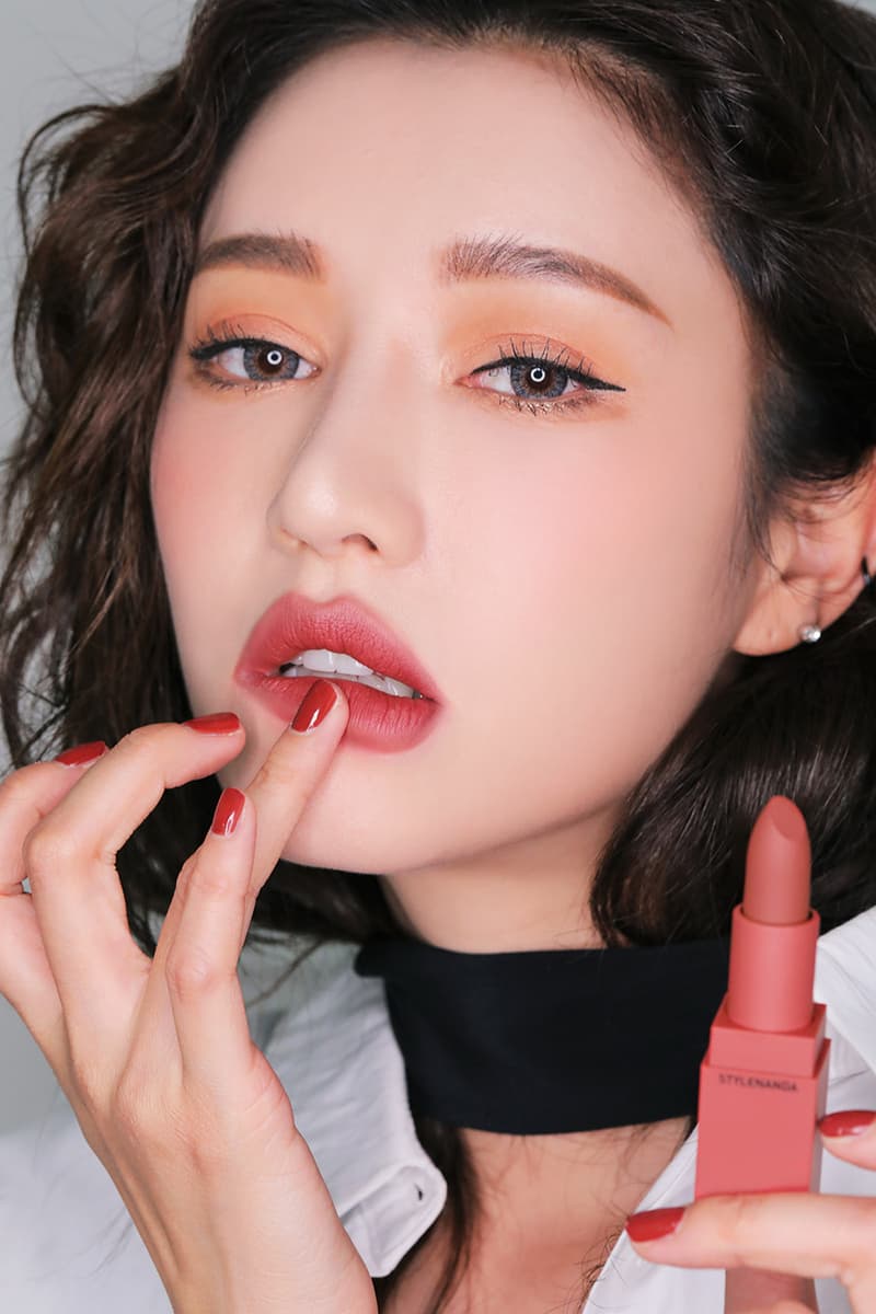 3CE Mood Recipe Makeup Collection Lipstick Eyeshadow Palette Blush Nude Pink Red Orange Coral STYLENANDA Korea K-beauty