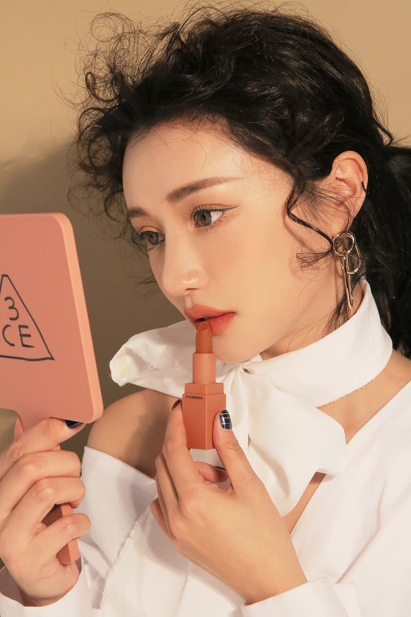 3CE Mood Recipe Makeup Collection Lipstick Eyeshadow Palette Blush Nude Pink Red Orange Coral STYLENANDA Korea K-beauty