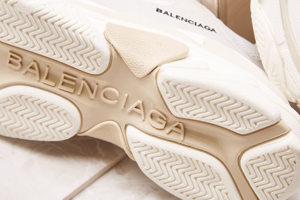 Balenciaga Triple-S Runner "Creme" Colorway Sneaker Shoe Hype Popular Silhouette Demna Gvasalia