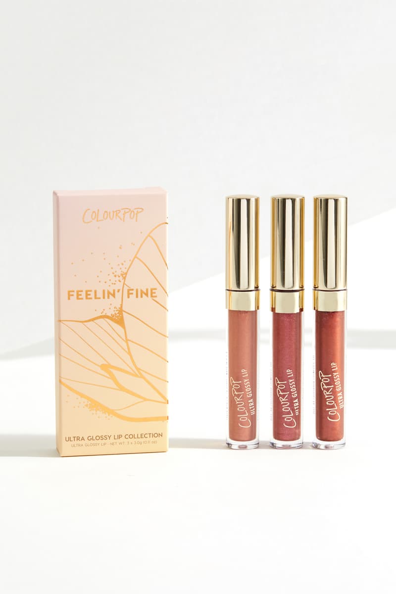 ColourPop Sephora Lipgloss Makeup Beauty Collection Duo Chrome Shade Fairy Me Obviously Lay-Z Gold Pink Beige Nude
